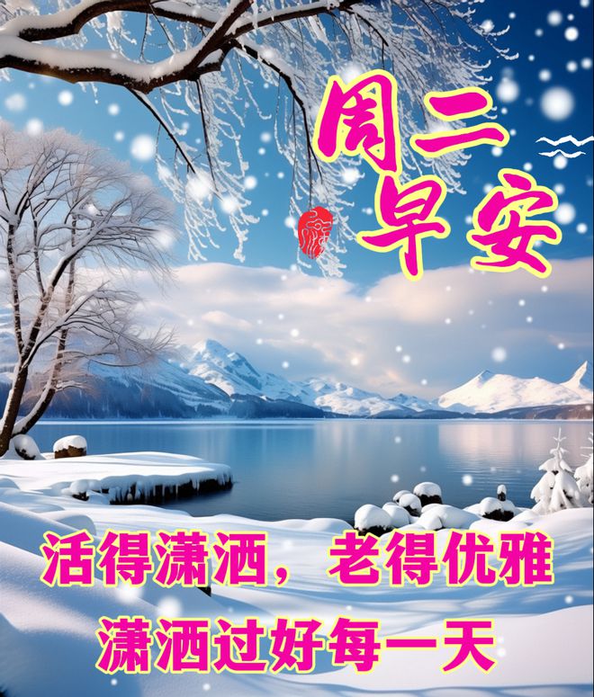 2025年1月14日-周二早上好祝福语图片大全(图8)