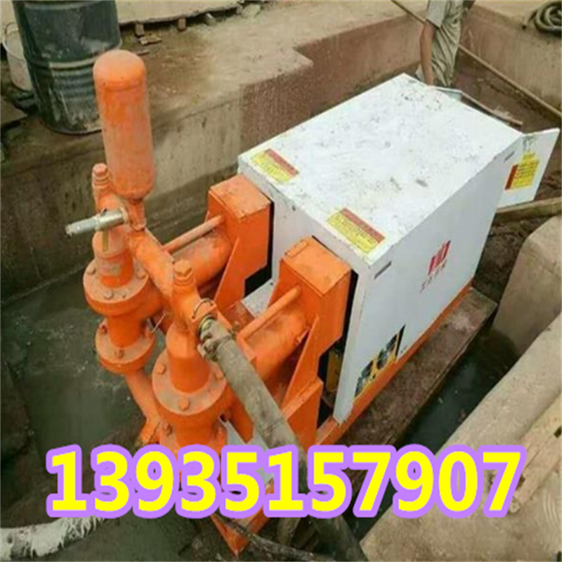 山东济南注浆机隧道螺杆砂浆灌浆泵液压柱塞泵HJB2型挤压式注浆泵(图1)