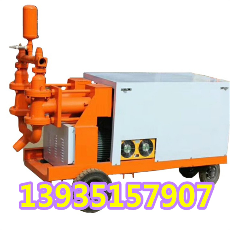 山东济南注浆机隧道螺杆砂浆灌浆泵液压柱塞泵HJB2型挤压式注浆泵(图2)