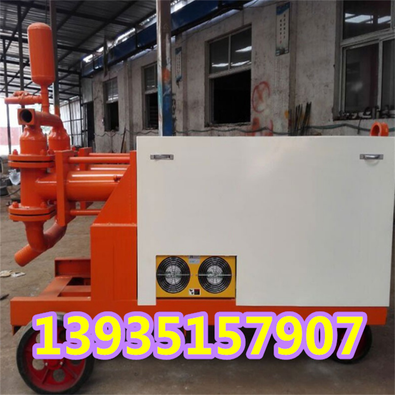 浙江丽水注浆机螺杆式砂浆泵耐腐蚀柱塞泵注浆搅拌一体机(图2)